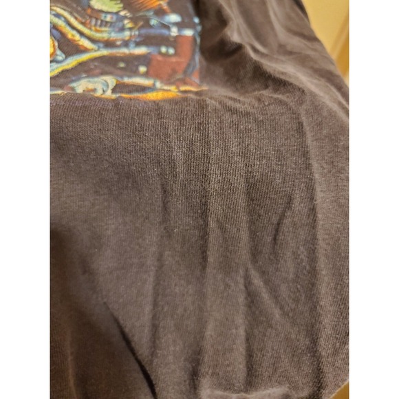 Vintage 80s 1988 Harley Davidson Rumble holoubek Motorcycle graphic T-shirt - Picture 4 of 9